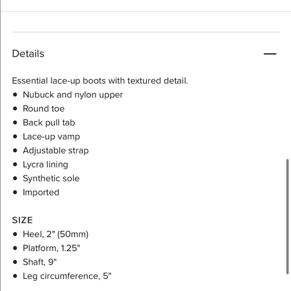 Steve Madden Lace-Up boots - Picture 5 of 5